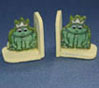 Dollhouse Miniature Bookend, Frog