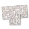 Dollhouse Miniature Mosaic Floor Tiles, 4pc