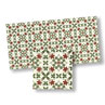 Dollhouse Miniature Mosaic Floor Tiles, 4pc