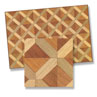 Dollhouse Miniature Parquet, 4Pk