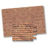 Dollhouse Miniature Brick Wall Material 