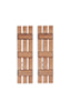 Dollhouse Miniature SLATS SHUTTERS