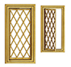 Casement Window, Diamond Design