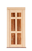 Dollhouse Miniature DOOR - 6 FLAT PANEL