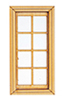 Casement Window, 4 over 4