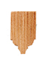 Dollhouse Miniature Economy Cedar Shingles, Classical, 500/P