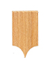 Rounded Point Cedar Shingles