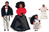 Dollhouse Miniature Victorian Black Family/4
