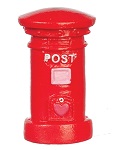 British Mail Box, Red