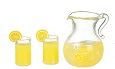 Lemonade Set with Lemons, 3 pc.