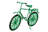 Large Green Bicycle