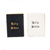 Bibles, 1 Black and 1 White