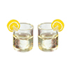 Vodka Tonic W/Lemon/2