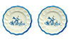 Blue Delft Plates, 2 pc.