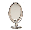 Large Table Mirror, Silver