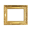 Medium Rect.Frame/Gold
