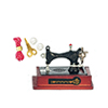 Black Sewing Machine Set