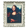 Mona Lisa/Silver Frame