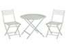 Patio Set, 3 pc., White Wire
