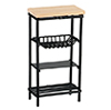 Black Utility Rack