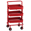 Small Utility Cart, Red