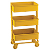 Large Utility Cart, Yellow