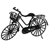 Black Bicycle with Basket