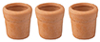 Terra-Cotta Pot Set, 3 pc.