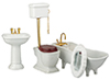 Bathroom Set, 4 pc.