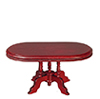 Oval Dining Table, Mahogany