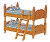 Bunkbed, Walnut