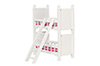 Bunk Beds with Ladder, White
