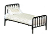 Single Bed, Black