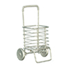 Silver Grocery Pull Cart