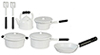 Metal White Kitchenware, 10 pc.