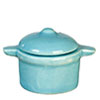 Ceramic Pot/Light Blue