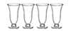 Clear Vases, 4 pc.