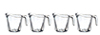 Clear Pitchers without Lids, 4 Pc