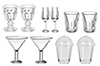 Glassware, Set of 10