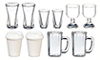 Glassware, Set of 10