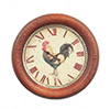 Wooden Kitchen Clock