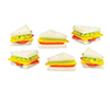 Hand Made Sandwiches, 6 pc