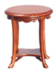 Dollhouse Miniature Guadie Coffee Table, Walnut