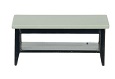 Rectangle Coffee Table, Black, Gray