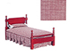 Single Bed, Mahogany