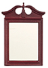Mirror, Mahogany