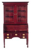 Dollhouse Miniature George Washington Desk, Mahogany