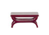 Dollhouse Miniature Coffee Table, Mahogany