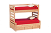 Trundle Bunkbed, Oak