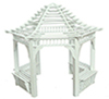 Gazebo, White